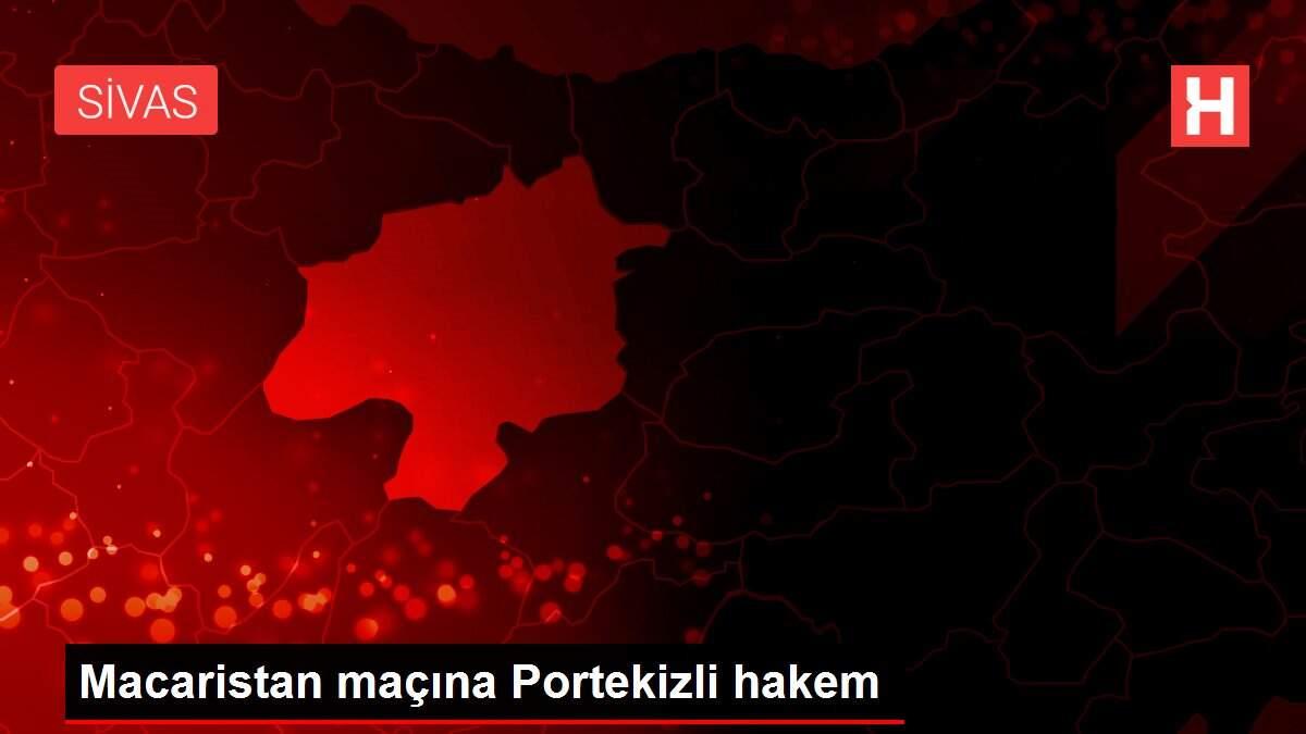 Macaristan maçına Portekizli hakem