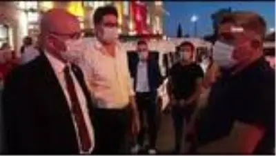 Polisten fener alayına pandemi ayarı Polisten fener alayına pandemi ayarı