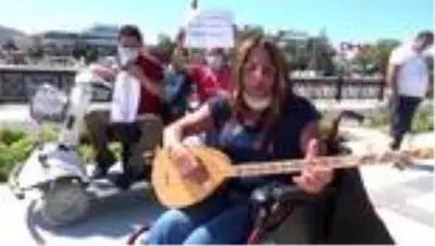 Son dakika haber... TOKAT Koronavirüs tedbirlerini hiçe sayanları protesto ettiler