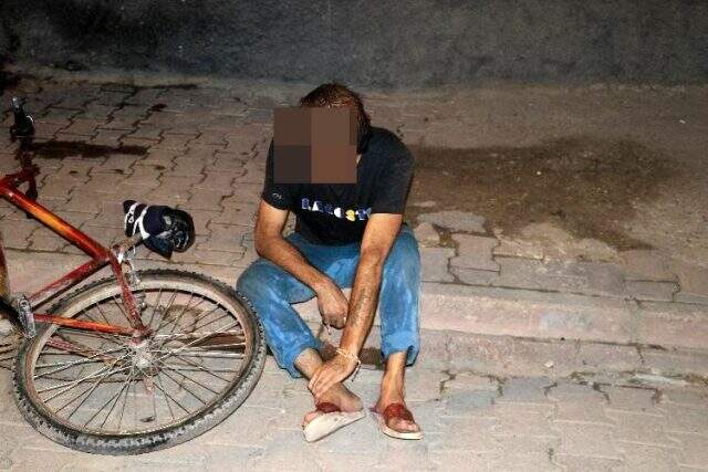 Evli kadını mesaj atarak taciz ettiği öne sürülen kişi darp edildi