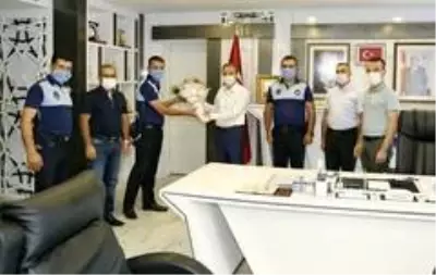 Kılınç, zabıta personelinin gününü kutladı Kılınç, zabıta personelinin gününü kutladı
