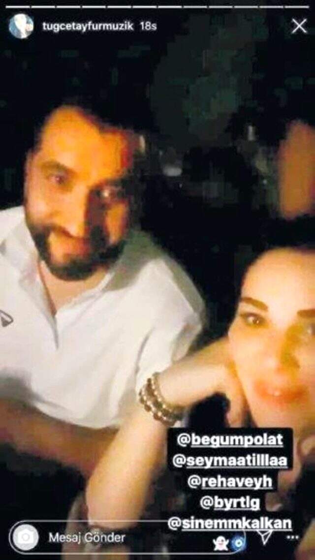 Yasak aşk yaşadıkları iddia edilen Tuğçe Tayfur ve Tolga Bayar'dan ilk açıklama geldi