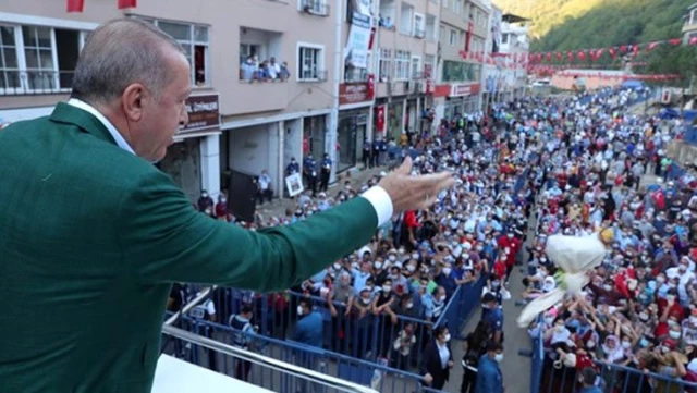 Bakan Koca'ya Cumhurbaşkanı Erdoğan'ın Giresun mitingi soruldu
