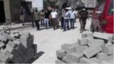 Başkan Vekili Aslan yol yapım çalışmalarını denetledi Başkan Vekili Aslan yol yapım çalışmalarını denetledi