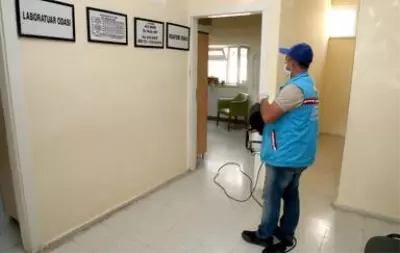 Gölbaşı Aile Sağlık Merkezleri'nde salgına karşı tedbirler alındı Gölbaşı Aile Sağlık Merkezleri'nde salgına karşı tedbirler alındı