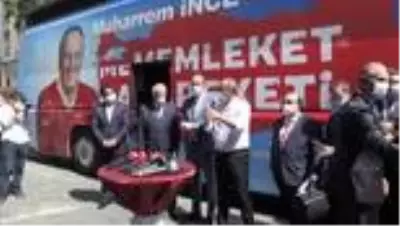 Muharrem İnce, Memleket Hareketi'nin temsili kadrosunu tanıttı Muharrem İnce, Memleket Hareketi'nin temsili kadrosunu tanıttı