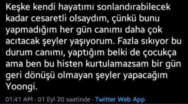 15 yaşındaki genç kızın babası yüzünden olduğunu iddia ettiği intiharı sosyal medyanın gündeminde