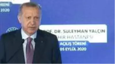 Cumhurbaşkanı Erdoğan, Göztepe Şehir Hastanesi'nin açılışında kurallara uymayanlara sitem etti Cumhurbaşkanı Erdoğan, Göztepe Şehir Hastanesi'nin açılışında kurallara uymayanlara sitem etti