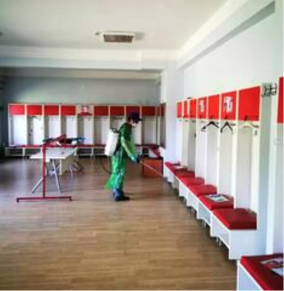 Sivasspor'un kulüp tesisleri dezenfekte edildi