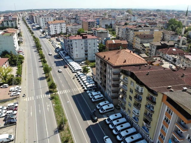 Samsun'un Terme ilçesi Türkiye'de minibüs piyasasına yön veriyor
