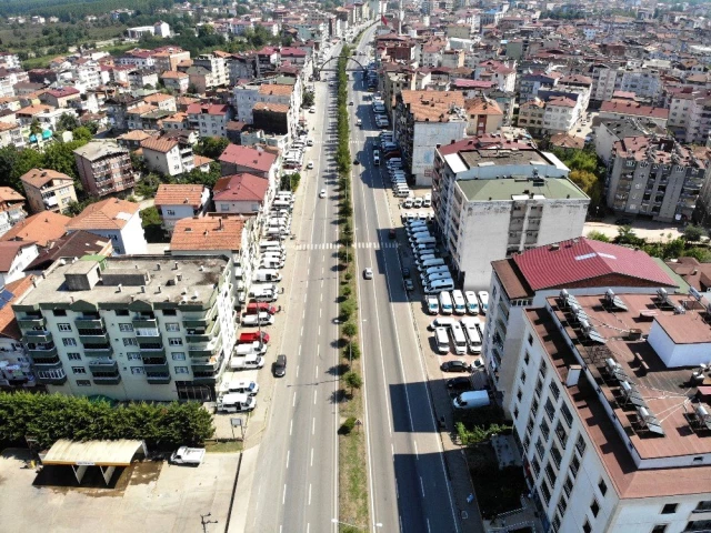 Samsun'un Terme ilçesi Türkiye'de minibüs piyasasına yön veriyor