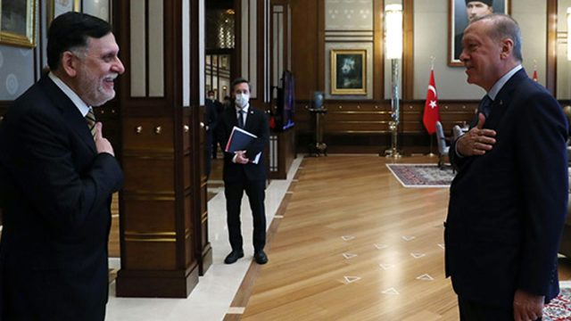 Cumhurbaşkanı Erdoğan ile Serrac görüşmesinde Libya ve bölgesel gelişmeler ele alındı