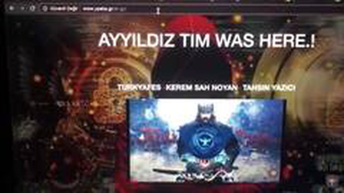 Türk hackerlar Yunanistan Çevre ve Enerji Bakanlığının sitesini hackledi