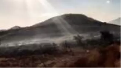 Yaklaşık 100 hektarlık alana yayılan anız yangını söndürüldü Yaklaşık 100 hektarlık alana yayılan anız yangını söndürüldü