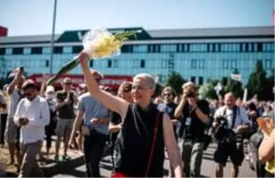 Belarus'ta muhalif hareketin liderlerinden Mariya Kolesnikova kaçırıldı iddiası Belarus'ta muhalif hareketin liderlerinden Mariya Kolesnikova kaçırıldı iddiası