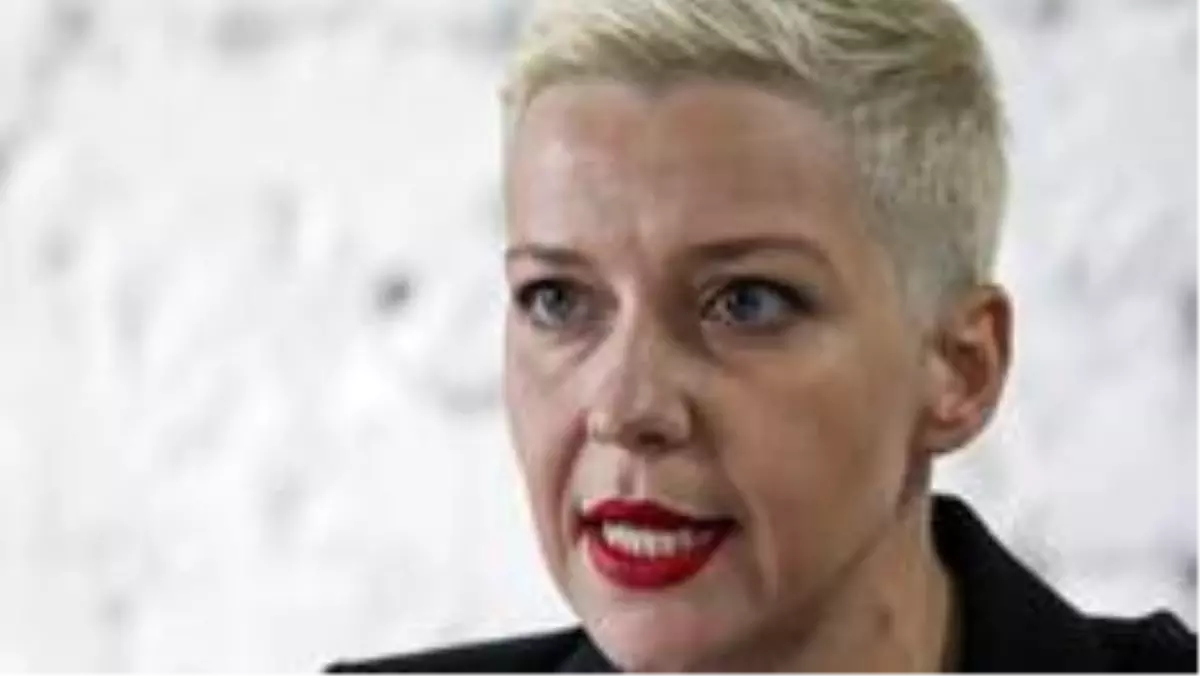 Belarus'ta muhalif lider Maria Kolesnikova maskeli kişiler tarafından kaçırıldı