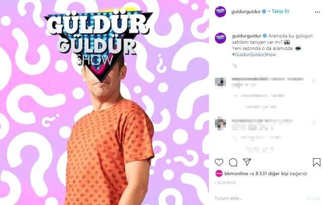 Güldür Güldür ekibinde