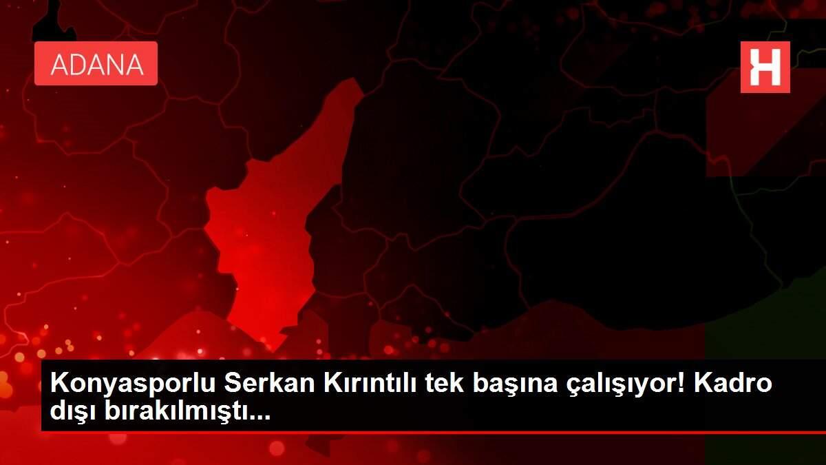 Konyasporlu Serkan Kırıntılı tek başına çalışıyor! Kadro dışı bırakılmıştı...