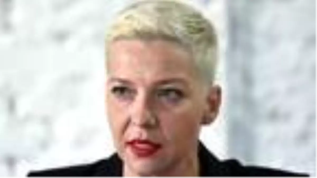 Belarus'ta muhalif lider Maria Kolesnikova'na Ukrayna sınırında gözaltı