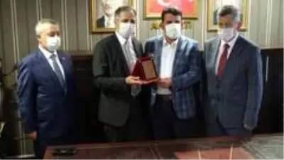 Bozkurt mazbatasını aldı, göreve başladı Bozkurt mazbatasını aldı, göreve başladı