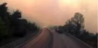 Drone Bursa Da Orman Yanginina Mudahale Ediliyor