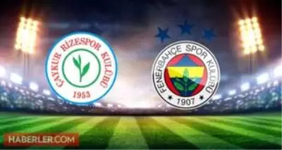 Fenerbahce Maci Ne Zaman Caykur Rizespor Fenerbahce Maci Ne Zaman Saat Kacta Caykur Rizespor Fenerbahce Maci Sifresiz Canli Izlenecek Mi Haberler