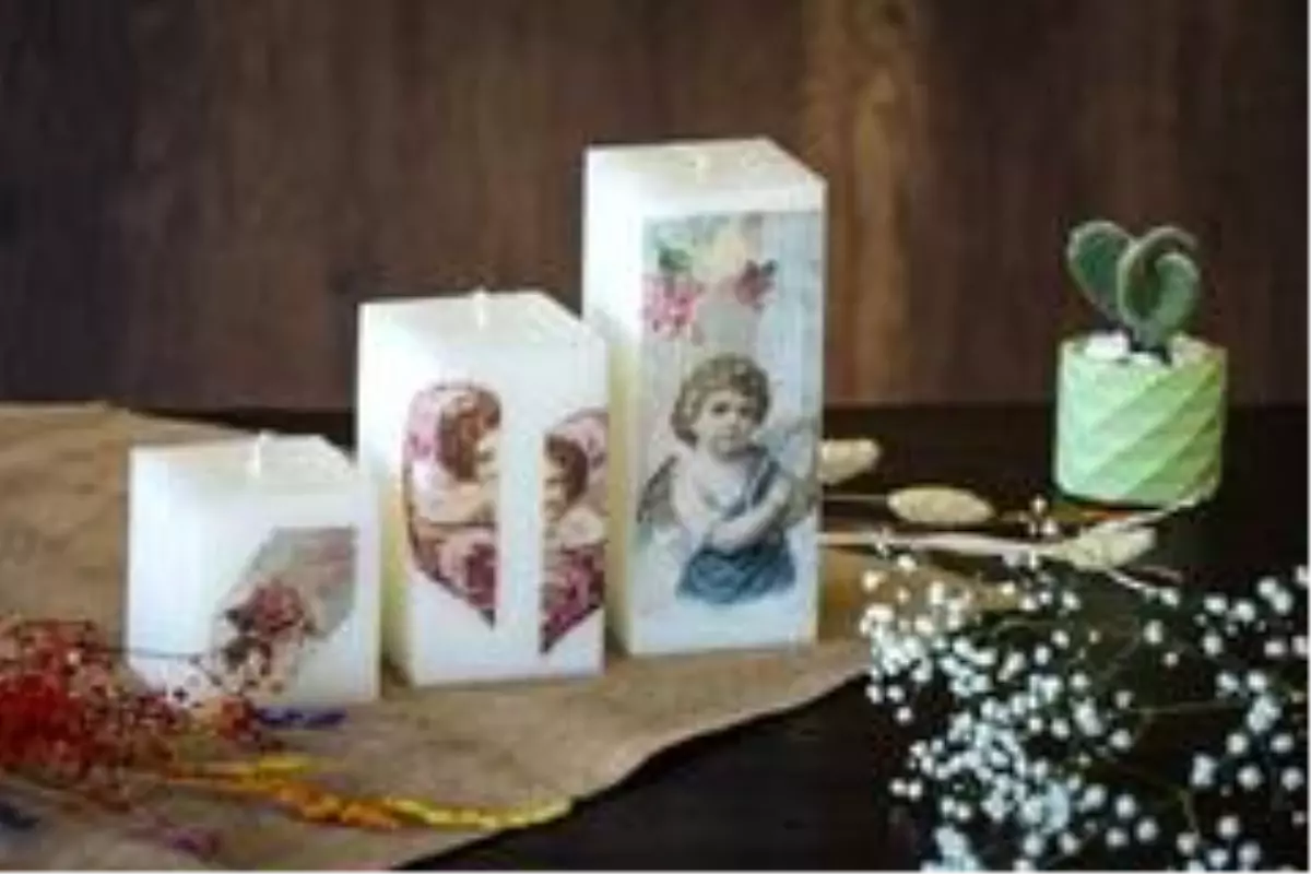 Günde 8 saat yanan mum 1 ayda ancak yarısına geliyor