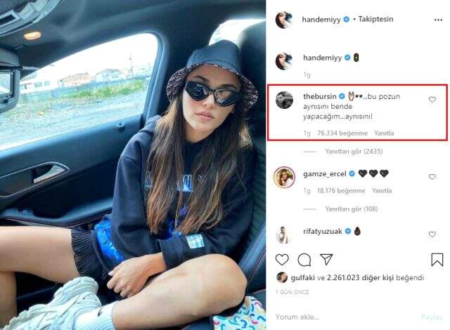 Kerem Bürsin, Hande Erçel'in milyonlarca beğeni alan fotoğrafını kıskandı: Aynısını ben de yapacağım
