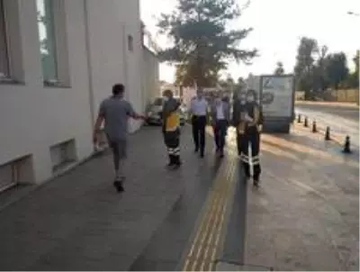 Halkın yoğun olduğu bölgede denetim yapıldı Halkın yoğun olduğu bölgede denetim yapıldı