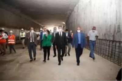Konya yolu inşaat çalışması tamamlanıyor Konya yolu inşaat çalışması tamamlanıyor