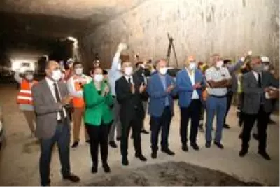 Konya yolu inşaat çalışması tamamlanıyor Konya yolu inşaat çalışması tamamlanıyor