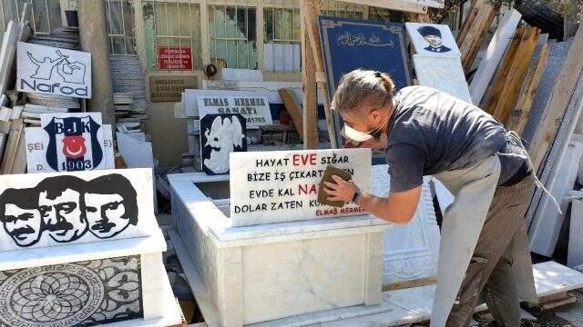 Mermerciden dikkat çeken uyarı: 'Bize iş çıkartmayın' Mermerciden dikkat çeken uyarı: 'Bize iş çıkartmayın'