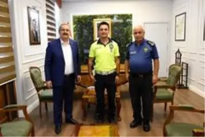 Rütbesini kaymakam ve emniyet müdürü taktı Rütbesini kaymakam ve emniyet müdürü taktı