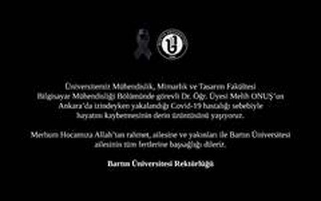 39 yaşındaki akademisyen korona virüse yenik düştü