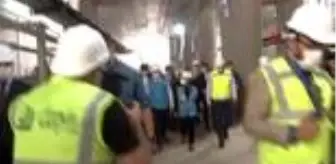 Kağıthane: Bakan Karaismailoğlu Başakşehir-Kayaşehir Metro Hattı'nda incelemelerde bulundu Kağıthane: Bakan Karaismailoğlu Başakşehir-Kayaşehir Metro Hattı'nda incelemelerde bulundu