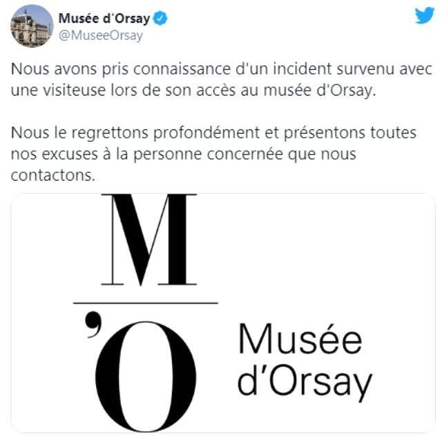 Orsay Müzesi'nde skandal! Genç kadını göğüs dekoltesi yüzünden içeriye almadılar