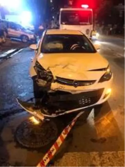 Feci kazada ölümden saniyelerle kurtuluş kamerada Feci kazada ölümden saniyelerle kurtuluş kamerada