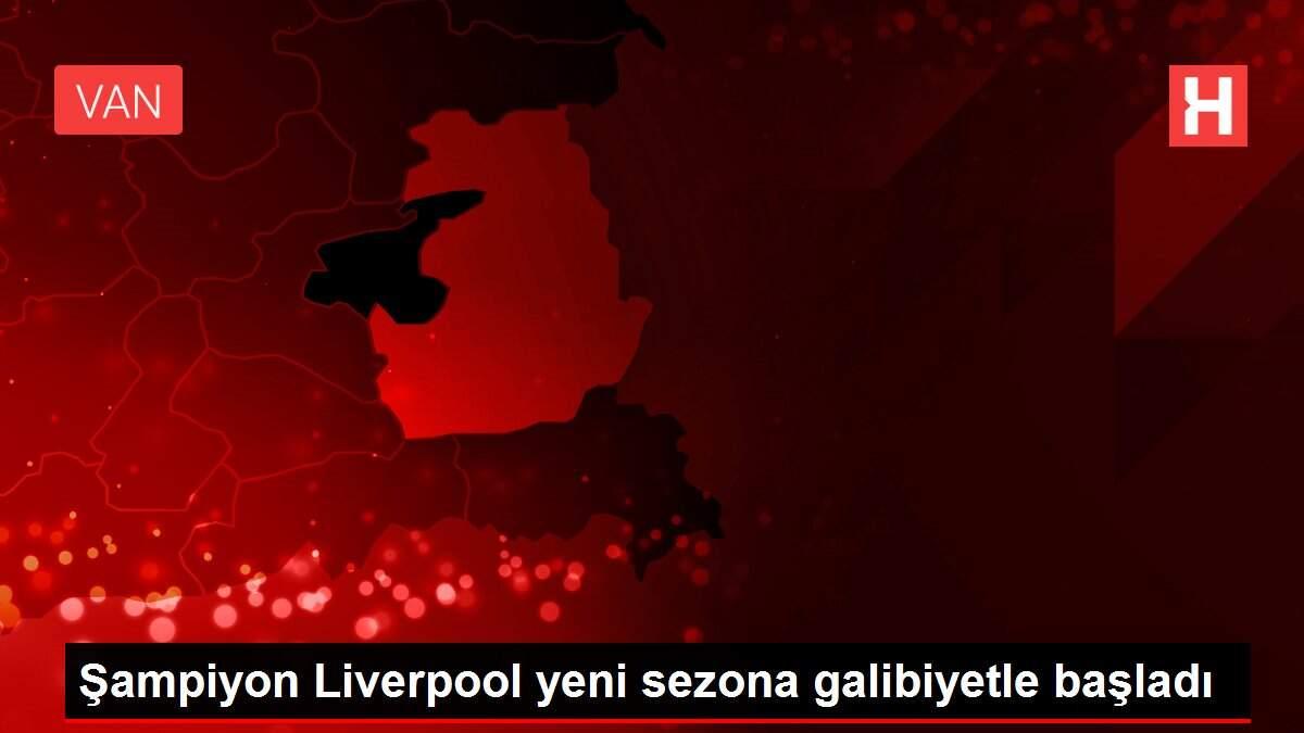 Şampiyon Liverpool yeni sezona galibiyetle başladı