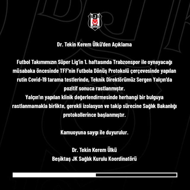 Son Dakika: Sergen Yalçın'ın koronavirüs testi pozitif ...