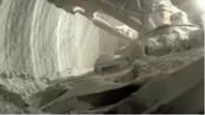 800 yıllık madenden yılda 150 bin ton tuz çıkarılıyor 800 yıllık madenden yılda 150 bin ton tuz çıkarılıyor
