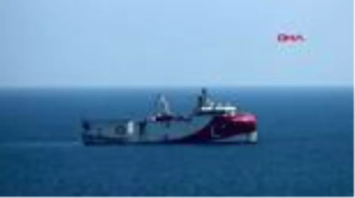 ANTALYA Oruç Reis, Antalya açıklarına demirledi