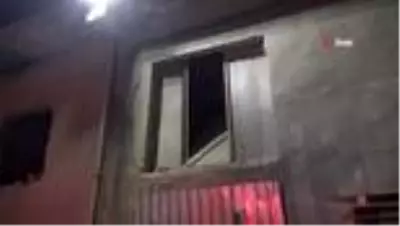 Demir doğrama atölyesinde oksijen tüpü patladı Demir doğrama atölyesinde oksijen tüpü patladı