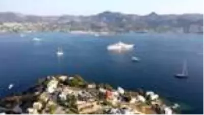 Mavi suların 'milyon dolarlık misafirleri' Bodrum koylarını mesken tuttu - MUĞLA Mavi suların 'milyon dolarlık misafirleri' Bodrum koylarını mesken tuttu - MUĞLA