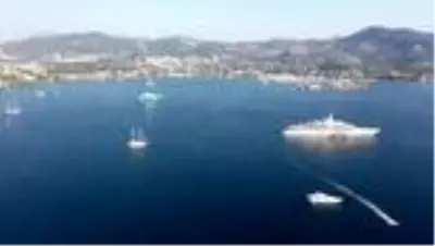 Mavi suların 'milyon dolarlık misafirleri' Bodrum koylarını mesken tuttu - MUĞLA Mavi suların 'milyon dolarlık misafirleri' Bodrum koylarını mesken tuttu - MUĞLA