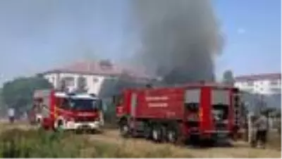Çubuk'ta tek katlı evde yangın çıktı Çubuk'ta tek katlı evde yangın çıktı