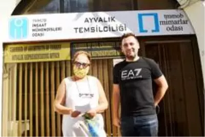 Ayvalık'ta İnşaat Mühendisleri ve Mimarlardan şiddet olaylarına sert tepki Ayvalık'ta İnşaat Mühendisleri ve Mimarlardan şiddet olaylarına sert tepki