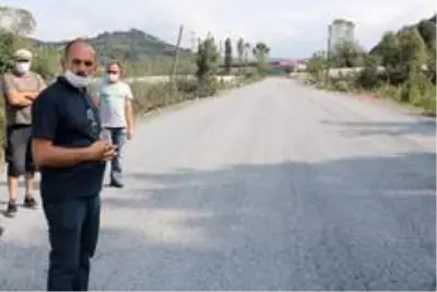 Muhtar ve mahalle sakinlerinden Posbıyık'a teşekkür Muhtar ve mahalle sakinlerinden Posbıyık'a teşekkür