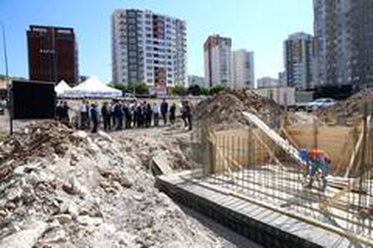 Talas'ta yeni Aile Sağlığı Merkezi'ne ilk harç kondu
