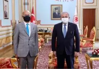 TBMM Başkanı Şentop, İngiltere Büyükelçisi Chilcott'u kabul etti TBMM Başkanı Şentop, İngiltere Büyükelçisi Chilcott'u kabul etti