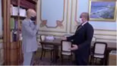 TBMM Başkanı Şentop, İngiltere'nin Ankara Büyükelçisi Chilcott'u kabul etti TBMM Başkanı Şentop, İngiltere'nin Ankara Büyükelçisi Chilcott'u kabul etti